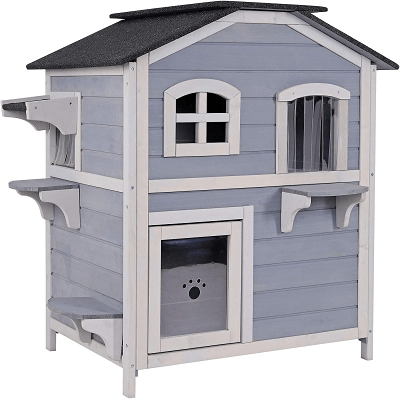 Niche Pour Chat Extérieur Isolée Hiver - Maison D'extérieur Imperméable Pour Chat, Chien, Lapin (3 Tailles)